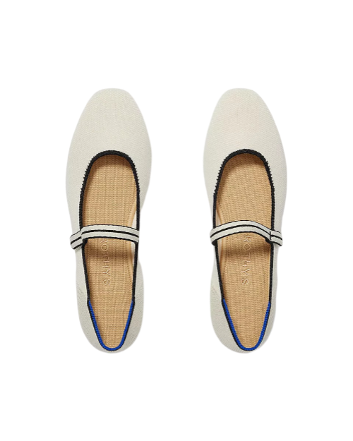 The Square Mary Jane Flats