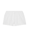 Pointelle-knit organic cotton shorts