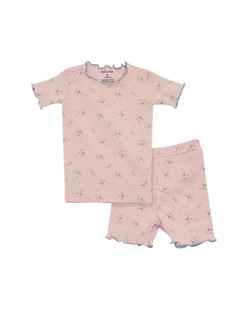 Flower Pattern Pajamas