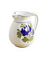 Blossom painted ceramic jug