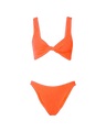 Juno twist-front seersucker bikini