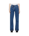 Indigo Straight-Leg Jeans