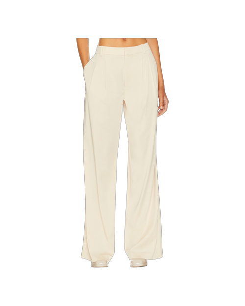 Franca Low Rise Relaxed Trouser