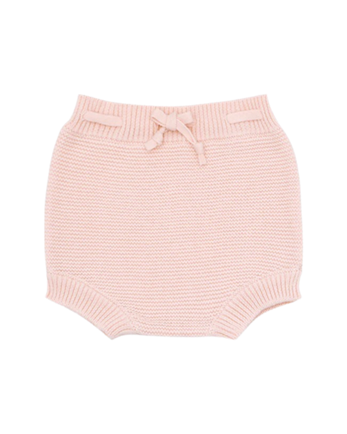 soft pink knit short