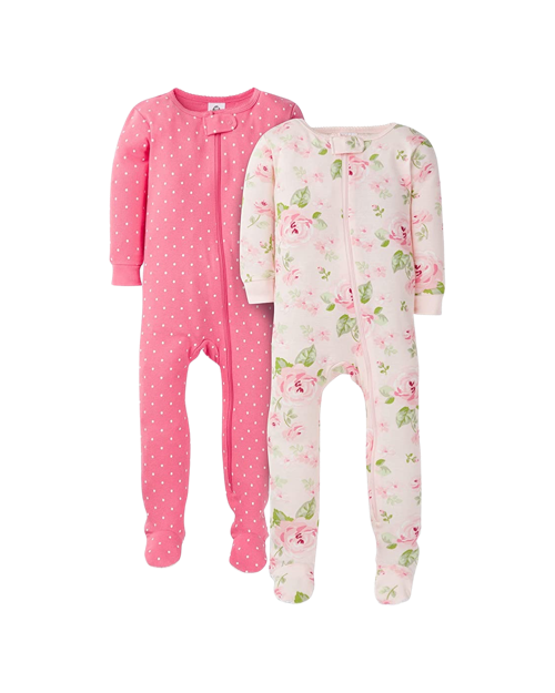 Gerber Baby 2-Pack Footed Pajamas