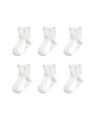 Anti Slip Frilly White Socks