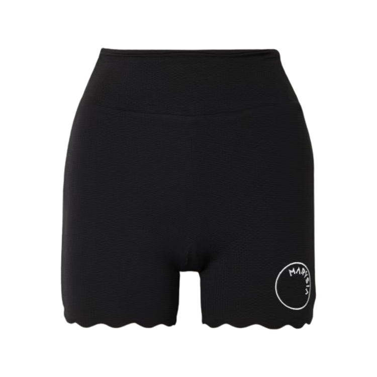 Billie Jean Recycled-Seersucker Shorts